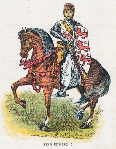 King Edward I by English School